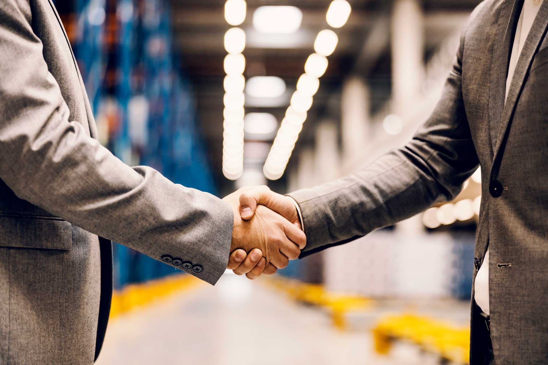 supply chain agreement in a warehouse